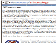 Tablet Screenshot of hammondconsulting.net
